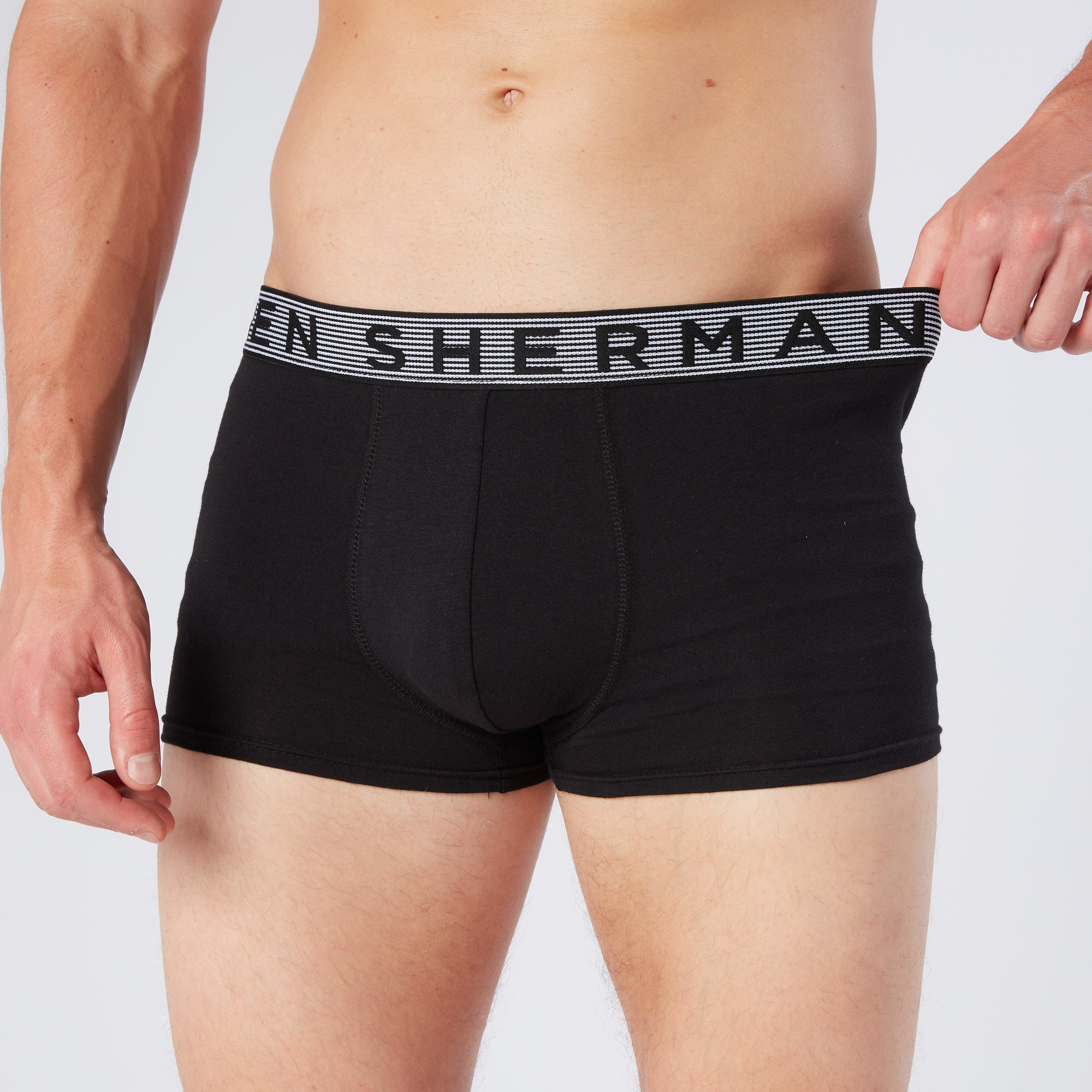 Ben Sherman Bray 3 Pack Boxer Shorts – Men’s Trunks, Black