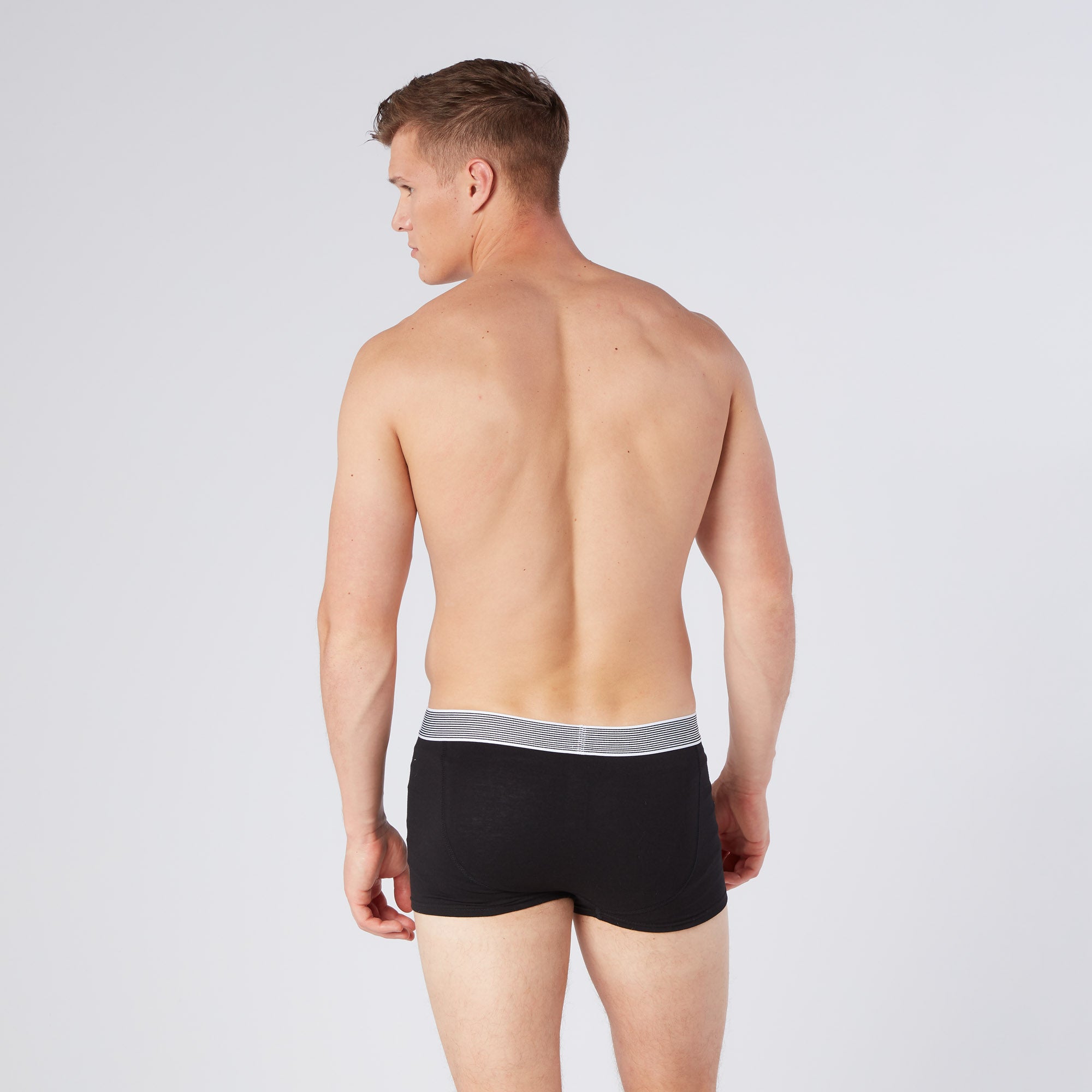 Ben Sherman Bray 3 Pack Boxer Shorts – Men’s Trunks, Black