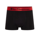 Ben Sherman Ajay 3 Pack Boxer Shorts – Men’s Stretch Cotton Trunks, Black