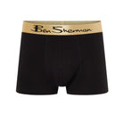 Ben Sherman Ajay 3 Pack Boxer Shorts – Men’s Stretch Cotton Trunks, Black