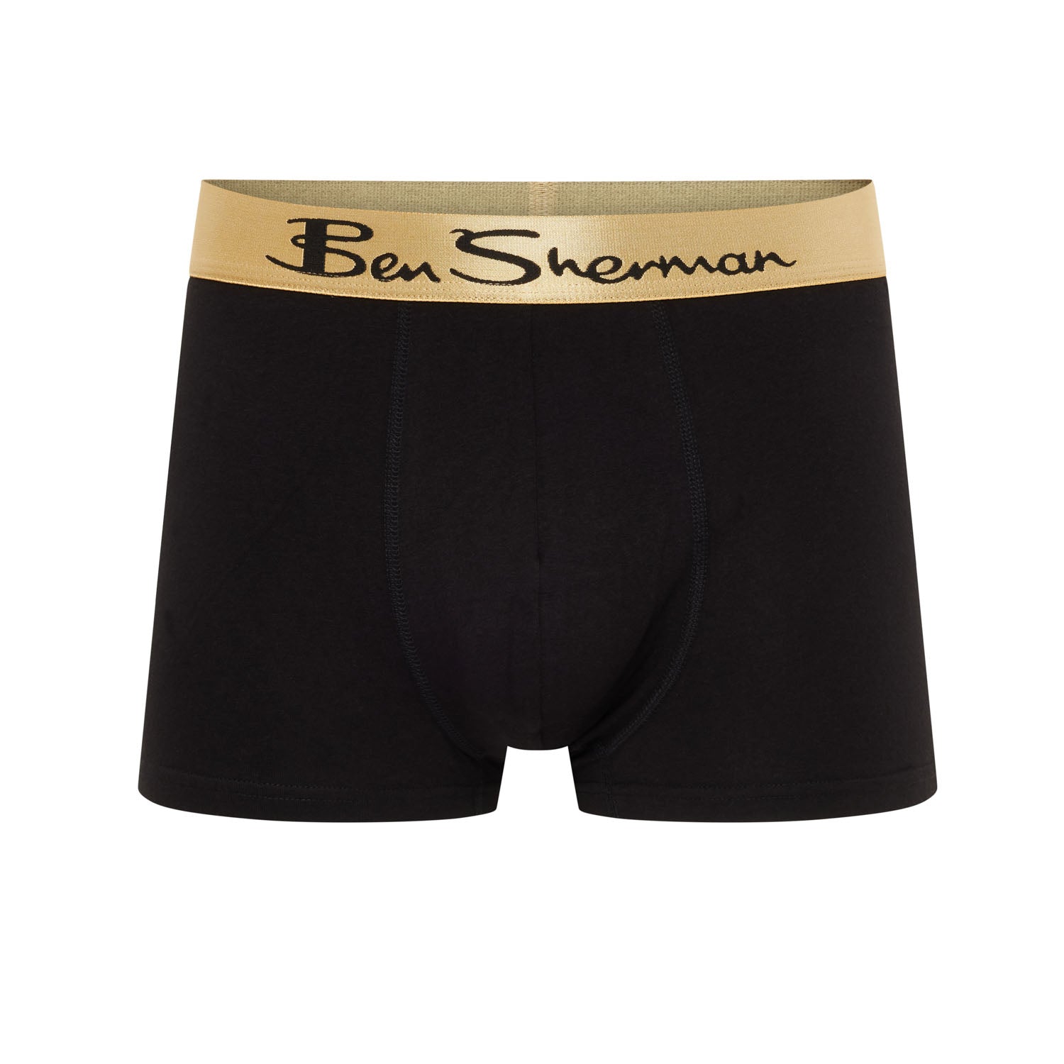 Ben Sherman Ajay 3 Pack Boxer Shorts – Men’s Stretch Cotton Trunks, Black