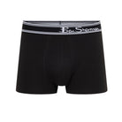 Ben Sherman Bruno 3 Pack Boxer Shorts – Men’s Stretch Cotton Trunks, Black