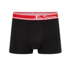 Ben Sherman Bruno 3 Pack Boxer Shorts – Men’s Stretch Cotton Trunks, Black