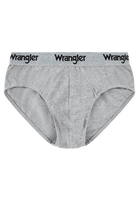 Wrangler Men’s Norrie Briefs Underwear – 3 Pack (Black, White, Grey)