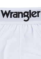 Wrangler Men’s Norrie Briefs Underwear – 3 Pack (Black, White, Grey)