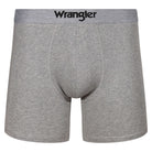 Wrangler Men’s Stretch Cotton 3 Pack Boxer Briefs | Black / White / Grey
