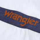Wrangler Cotton Blend 3 Pack Button Fly Trunks - White/Dark Denim/Mid Denim