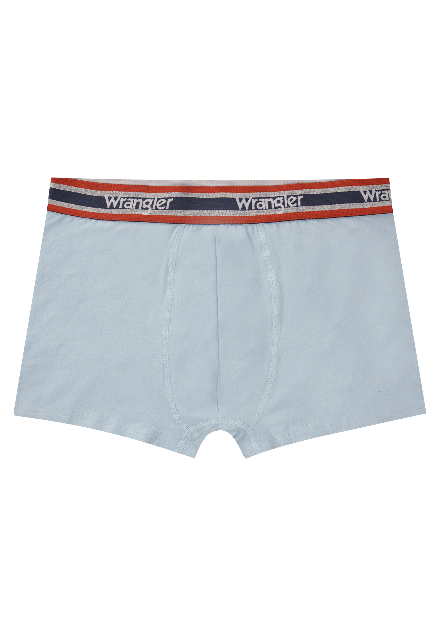 Wrangler 3 Pack Cotton Stretch Trunks - Grey Marl/Dark Denim/Dream Blue