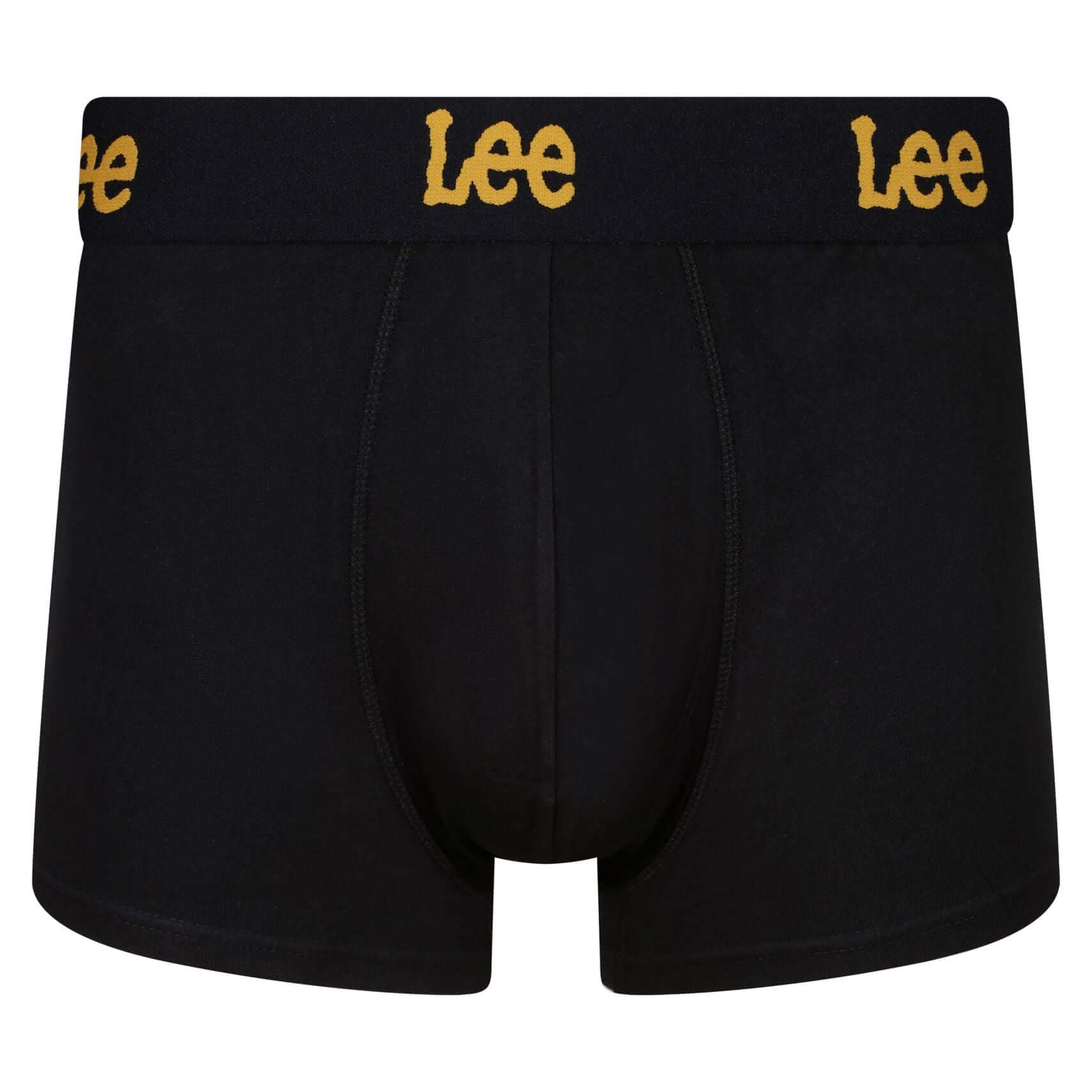 Lee 5 Pack Cotton Stretch Innes Trunks - Black – Trunks and Boxers