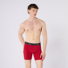 Timberland Cotton Stretch 3 Pack Boxer Briefs – Assorted Colours - Navy / Grey / Red - image 5