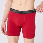 Timberland Cotton Stretch 3 Pack Boxer Briefs – Assorted Colours - Navy / Grey / Red - image 1