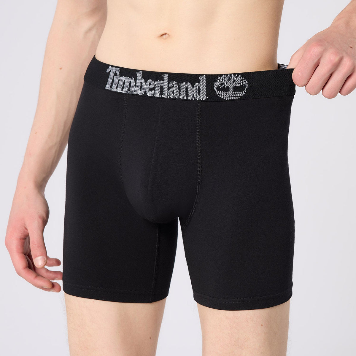Timberland Cotton Stretch 3 Pack Boxer Briefs – Assorted Colours - Olive / Charcoal / Black - image 2