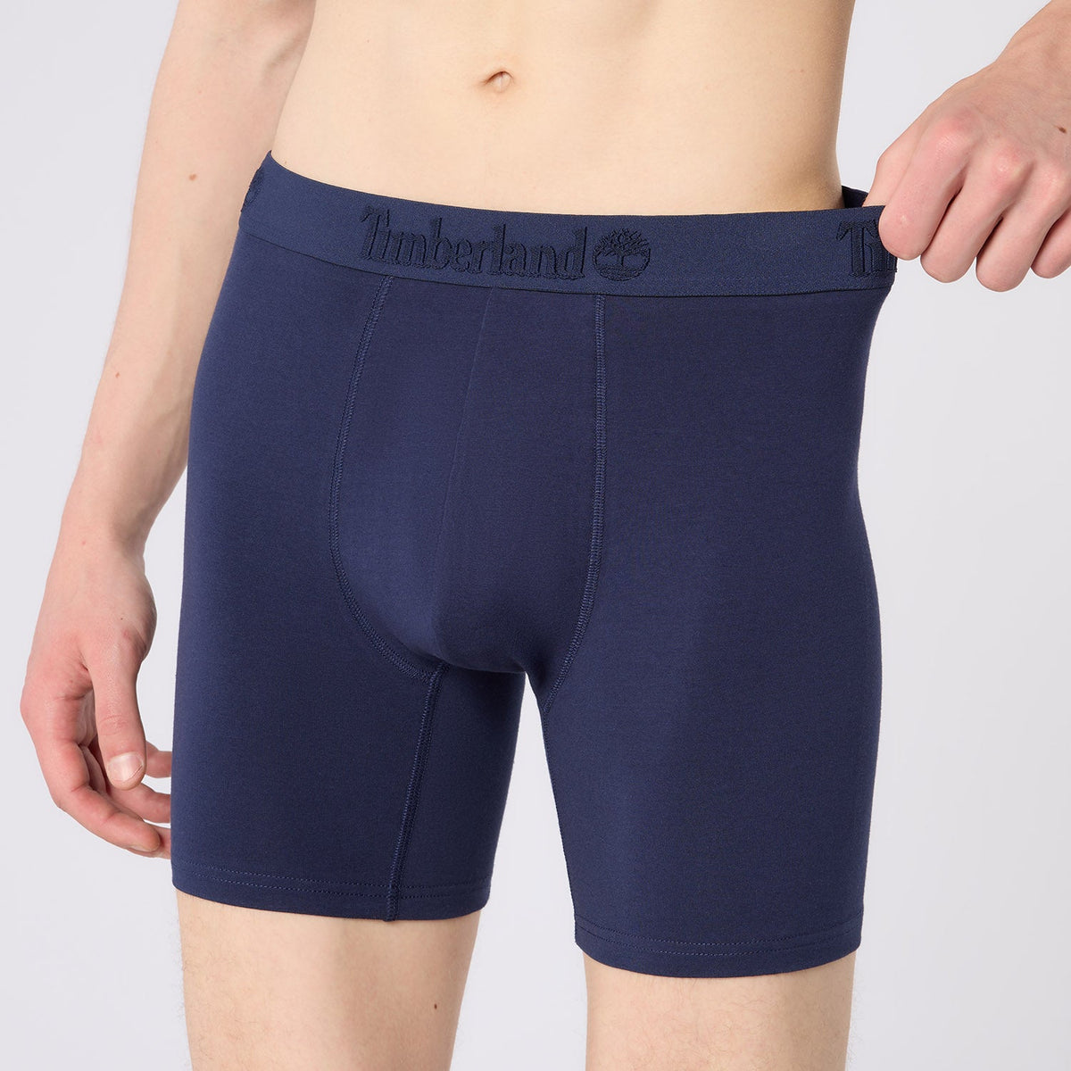 Timberland Cotton Stretch 3 Pack Boxer Briefs – Assorted Colours - Blue / Olive / Navy - image 1