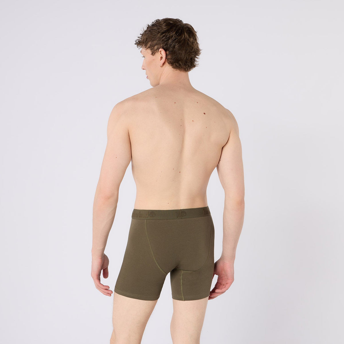 Timberland Cotton Stretch 3 Pack Boxer Briefs – Assorted Colours - Blue / Olive / Navy - image 6