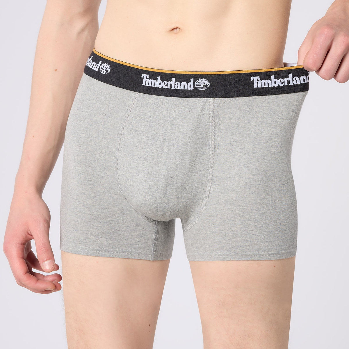 Timberland Cotton Stretch 5 Pack Trunks - Black / White / Grey / Navy / Charcoal - image 2