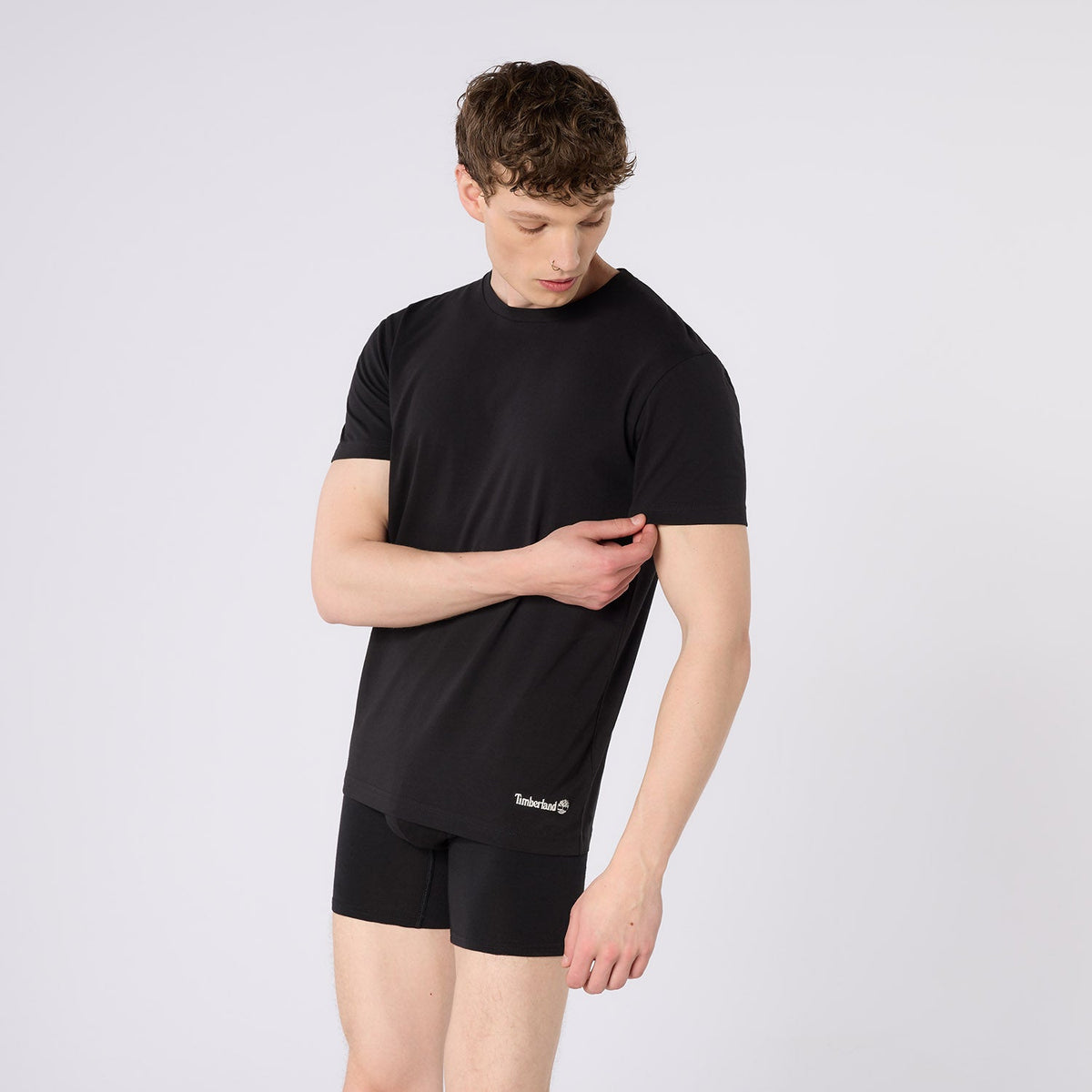 Timberland 100% Cotton 3 Pack T-Shirts - Black - image 3