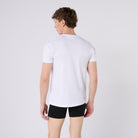 Timberland 100% Cotton 3 Pack T-Shirts - Black / White / Grey Marl - image 3