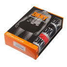 DKNY Crossett 3 pack Modal Cotton Trunks - Red/Grey/Black