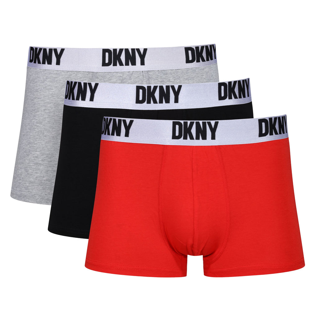 DKNY 3 Pack Spring Green Sport Boxers 