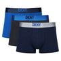 DKNY Batesville 3 pack Modal Cotton Trunks -  Navy/Blue Charcoal