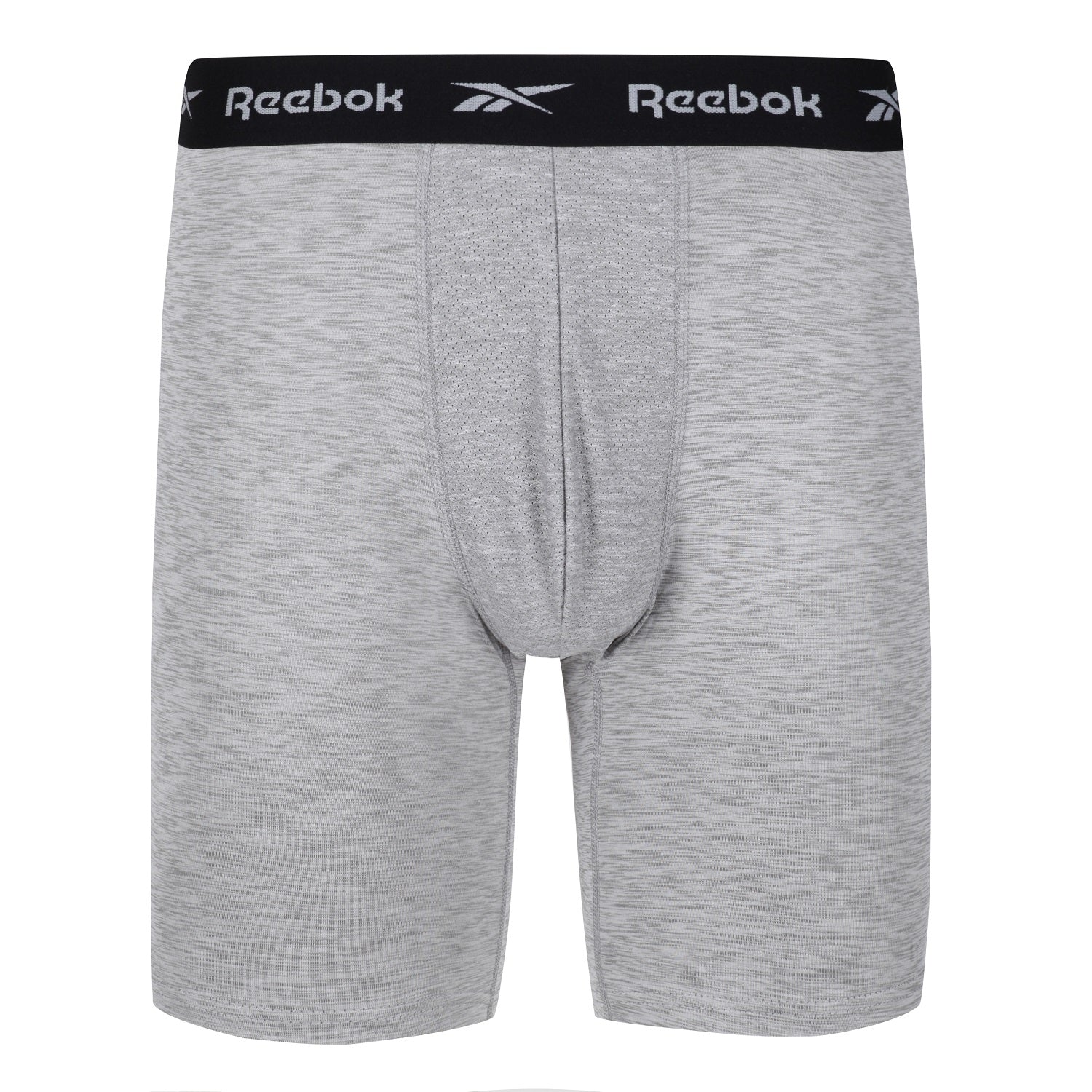 Reebok Hogan Mens Performance 3 Pack Medium Sports Trunks Black Grey White