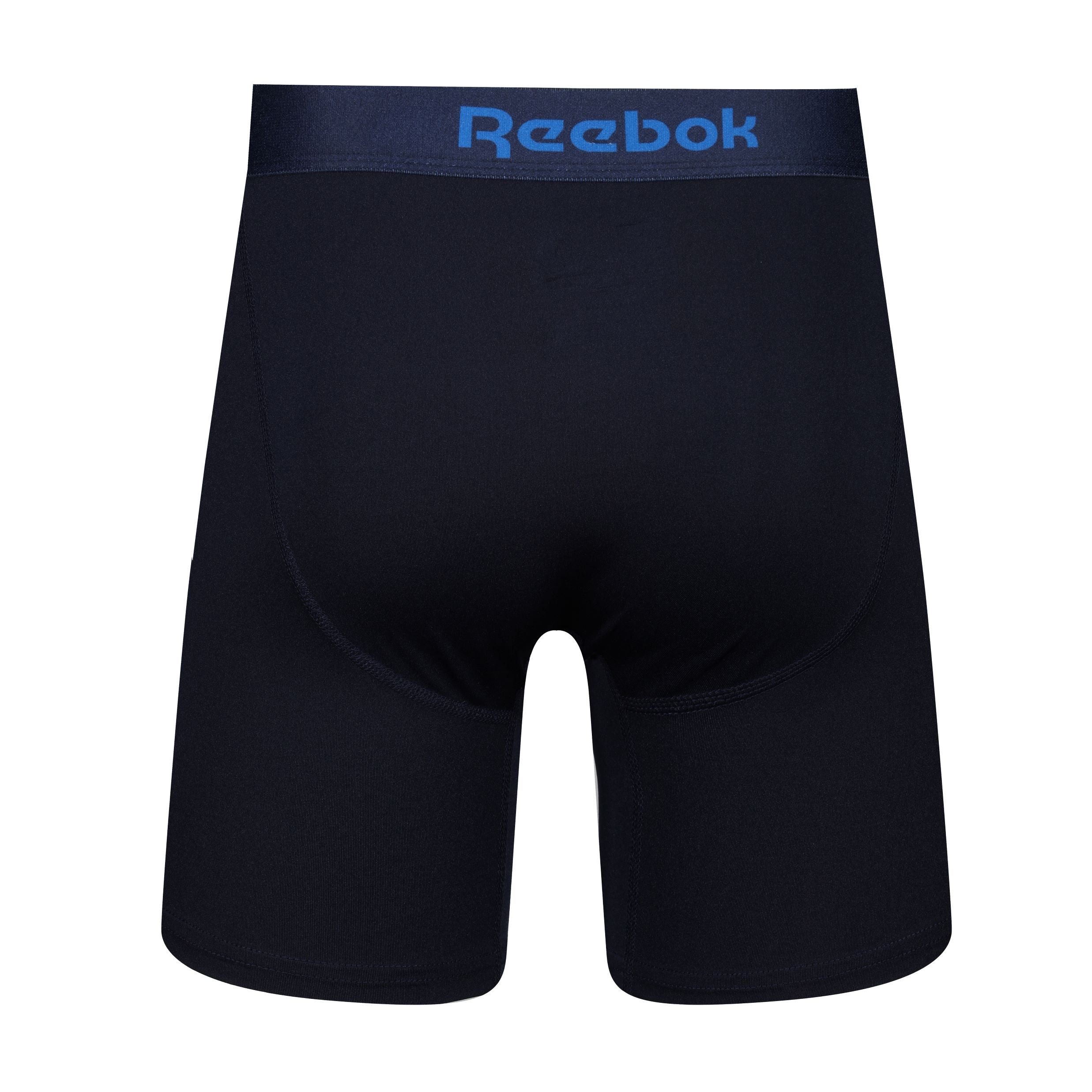 Reebok Mens Performance 3 Pack Travis Medium Sports Trunks - Navy/Blue/Grey