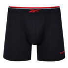 Reebok Mens Performance 3 Pack Raeside Medium Sports Trunks - Black With Red/Lime/Electric