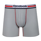 Reebok Mens Performance 3 Pack Brogan Medium Sports Trunks - Navy/White/Grey
