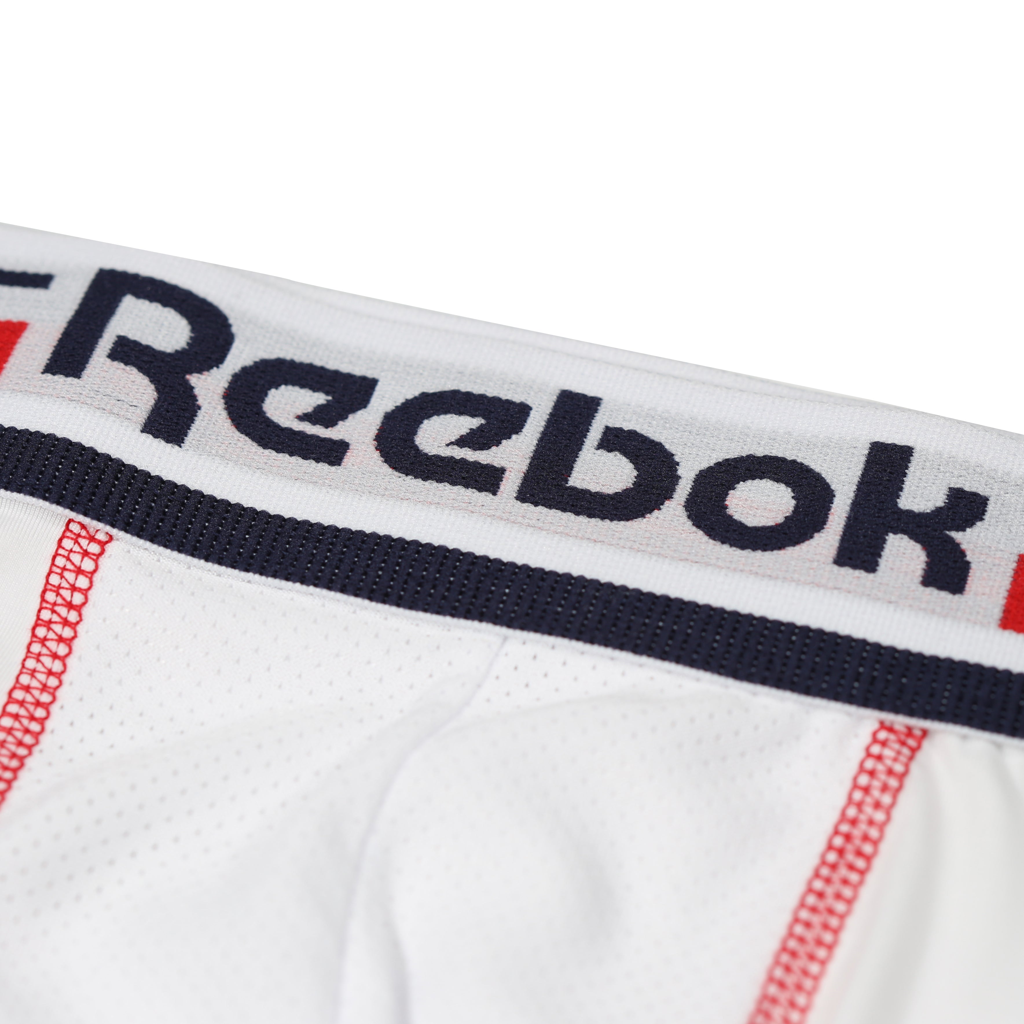 Reebok Mens Performance 3 Pack Brogan Medium Sports Trunks - Navy/White/Grey