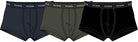 GUESS Men's Joe Boxer Trunks 3-Pack – Navy Forest Black – Navy / Forest / Black – image 1