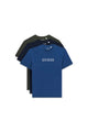 GUESS Men's 3-Pack Crew Neck Logo T-Shirts