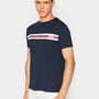 Tommy Hilfiger Logo Stripe T-Shirt - Desert Sky