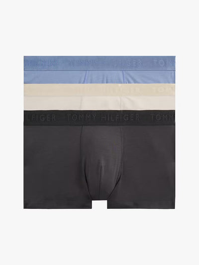 Tommy Hilfiger 3 Pack Trunks Everyday Luxe Cotton Modal Stretch