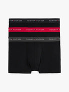 Tommy Hilfiger 3-Pack Signature Repeat Logo Trunks - Black, Multi