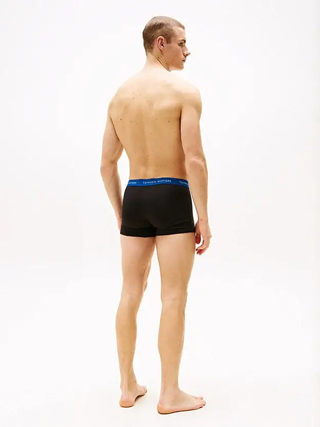 Tommy Hilfiger 3-Pack Signature Repeat Logo Trunks - Black, Multi