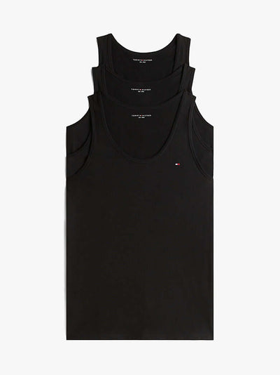 Tommy Hilfiger 3-Pack Round Neck Tank Tops – 100% Cotton