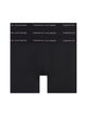 Tommy Hilfiger men’s 3-pack black microfibre long boxer briefs