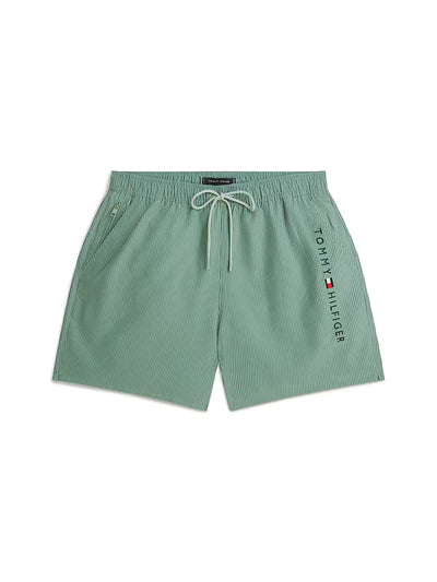 Tommy Hilfiger Original Ithaca Stripe Mid Length Swim Shorts – Beach Shorts