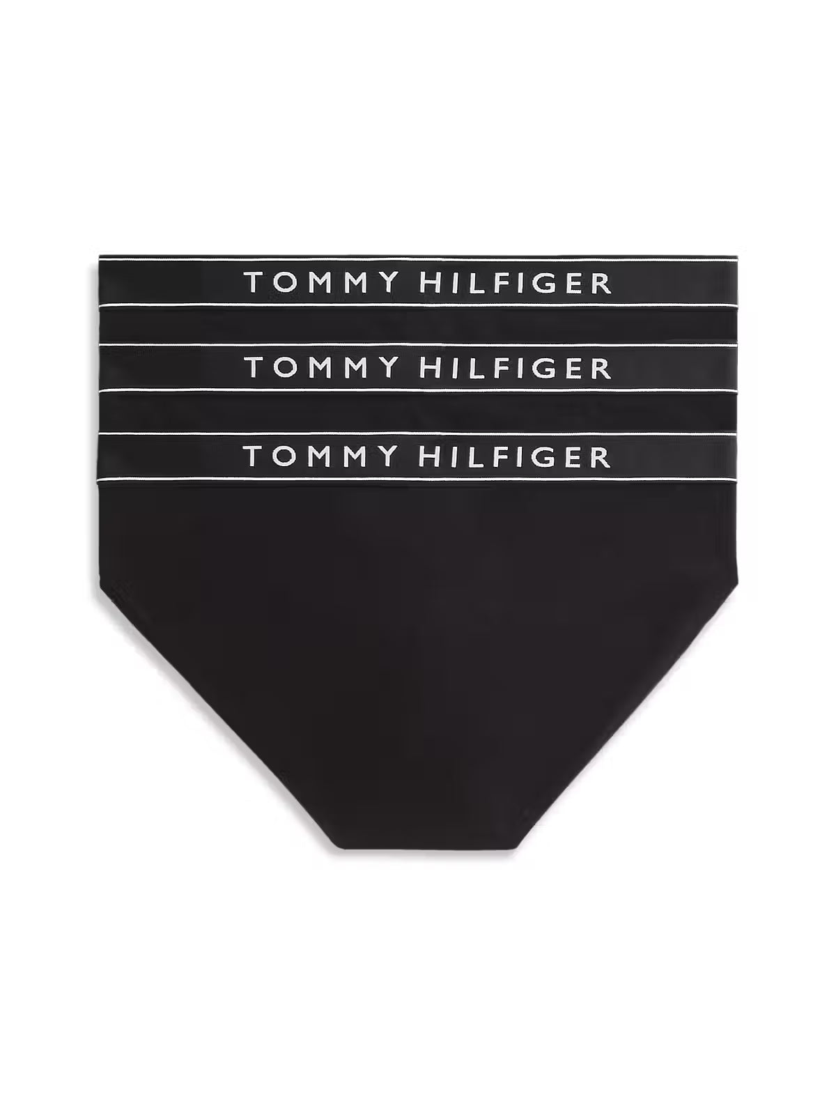 Tommy Hilfiger 3 Pack Cotton Stretch Men's Briefs in Black