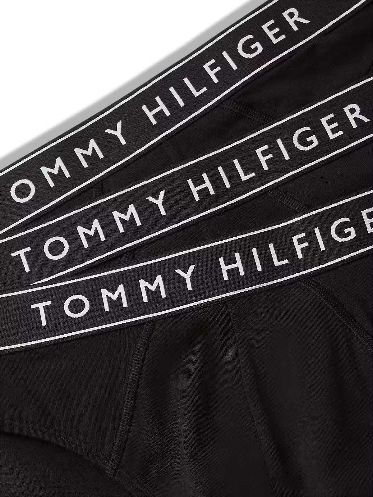 Tommy Hilfiger 3 Pack Cotton Stretch Men's Briefs in Black