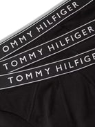 Tommy Hilfiger 3 Pack Cotton Stretch Men's Briefs in Black
