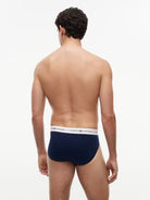 Tommy Hilfiger Carbon Navy briefs model rear