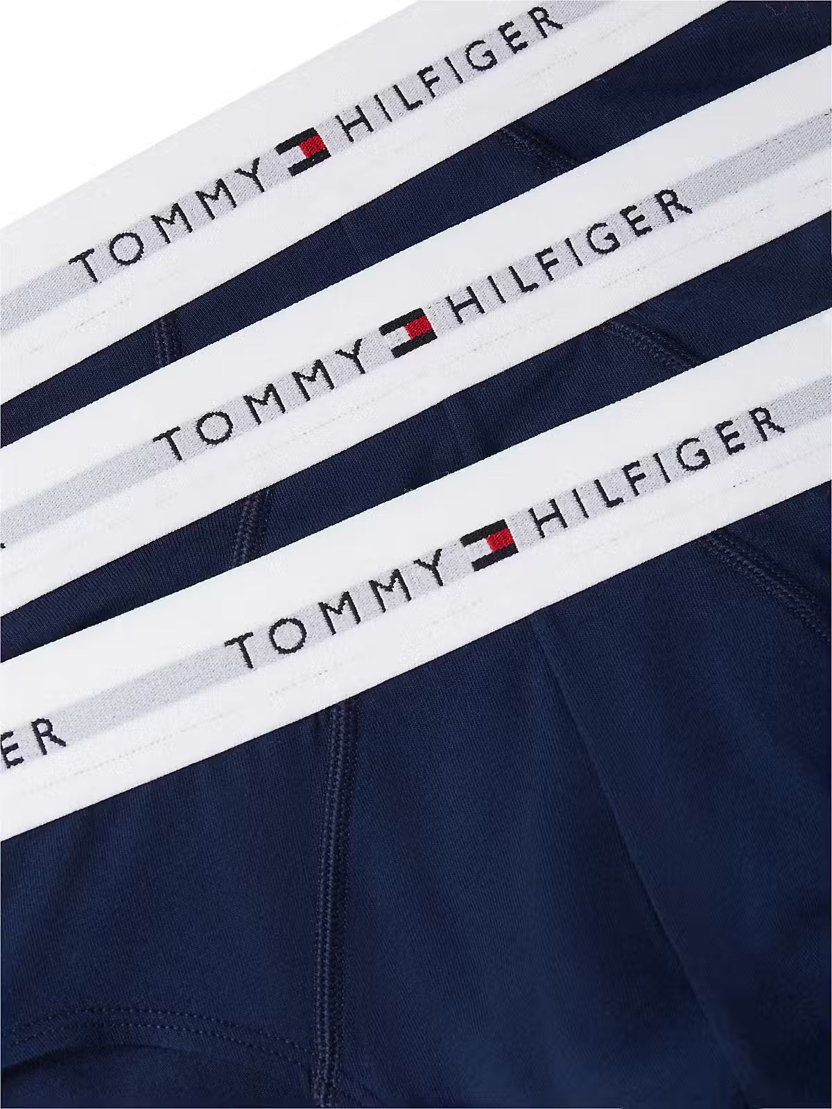 Tommy Hilfiger Carbon Navy briefs logo waistband detail