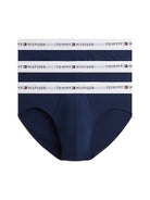 Tommy Hilfiger 3 pack briefs Carbon Navy front