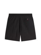 Tommy Hilfiger long drawstring swim shorts black back