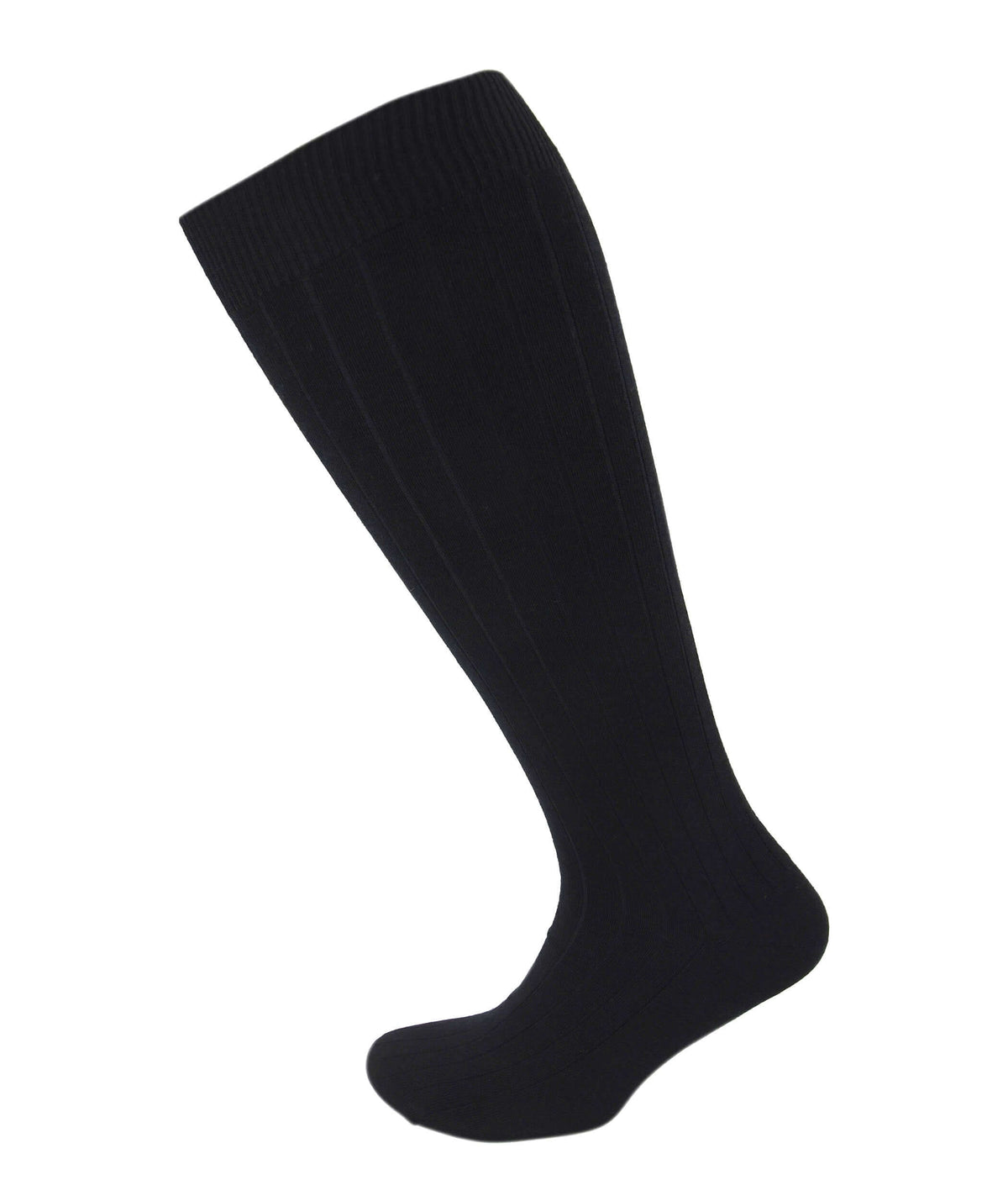 Viyella Men’s Knee High Merino Wool Socks UK 6-11 - Black