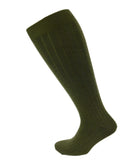 Viyella Men’s Knee High Merino Wool Socks UK 6-11 - Lovat