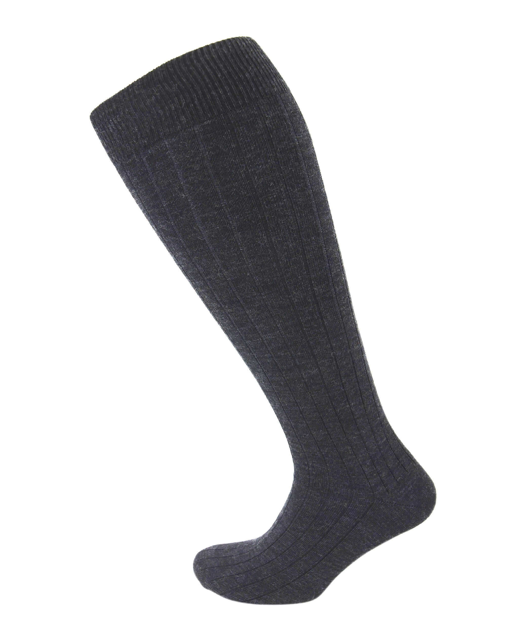 Viyella Men’s Knee High Merino Wool Socks UK 6-11 - City Grey