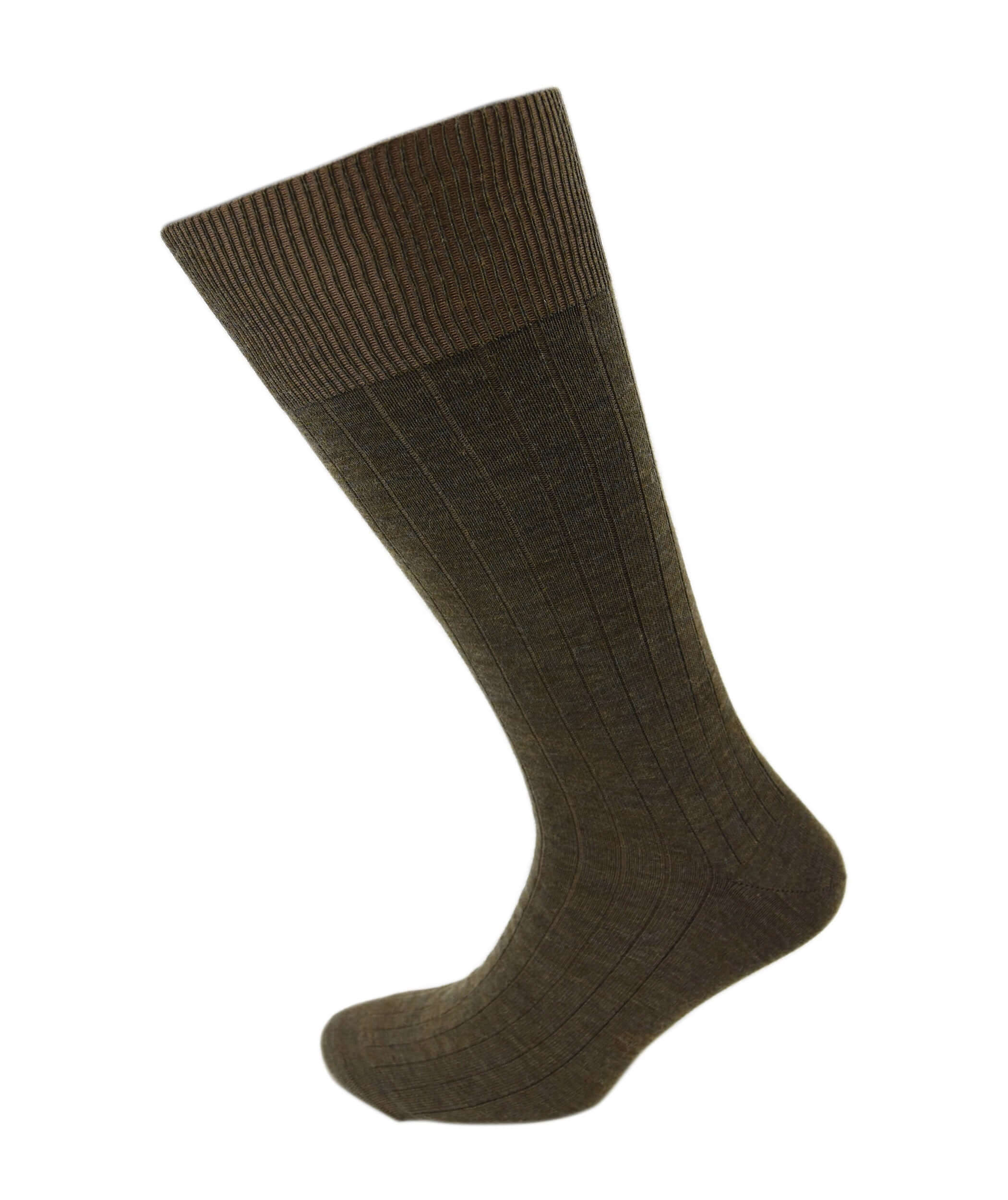 Viyella Men’s Merino Wool Half Hose Socks UK 6-11 - Mink