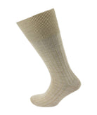 Viyella Men’s Merino Wool Half Hose Socks UK 6-11 - Natural